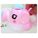 Cartoon Elephant Baby Infant Shower Water Pot Kids Shampoo Cup Bathing Toys