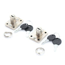 Metal Desk Drawer Dead Bolt Lock For Drawer Box Cabinet Cupboard Panel+2  ME