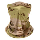 2Pcs Outdoor Sports Balaclava Windproof Headscarf Ski Neck Gaiter Bandana
