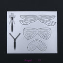 Butterfly Dragonfly Joint DIY Scrapbook Craft Embroidery Cutting Die