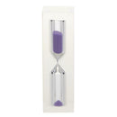 3min Crystal Hourglass Sandglass Sand Clock Kids Timers Craft Gift Ornament