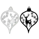 Christmas Deer Cutting Die Stencil Embossing Scrapbook Craft Paper Card A