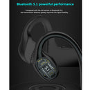 Bone Conduction Headphones Bluetooth 5.1 Sports Wireless Earphone Headset