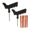 Motorcycle Cycling  Tyre Glue Patch Puncture Repair Kit Palstic Tool