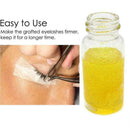 Eyelash Tweezers Cleaner Remover Liquid with Sponge Ball Glue Remover Tools M4Z7