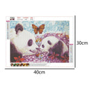 5D DIY Full Drill Diamond Painting Panda Embroidery Craft Kit Decor (C1157)