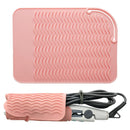 Set of 2 Hairdressing Large Hair Straightener Heat-resistant Salon Silicone Mat