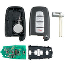 Car Smart Remote Key 4 Buttons Fit For 2011 2012 2013 2014 Hyundai Sonata S