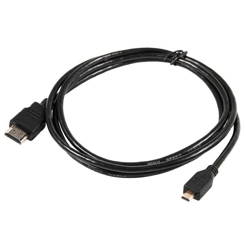 1.5m Micro HDMI to HDMI cable for HD TV Camera Gopro Hero 3 New J4Z7