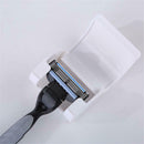 Bathroom Wall Mounted Self Adhesive Shaver Storage Rack Razor Hanging Holder