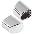 1X Car Handbrake Lever Parking Button Cover Chrome Decoration Shell For Pol A1O7
