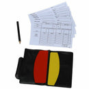Box for football match referee red and yellow cards J4T1