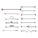 13 Surgical Stainless Steel Industrial Barbell Earring  Jewelry