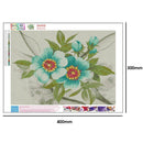5D DIY Full Drill Diamond Painting Cross Stitch Embroidery Kit (Flower02)