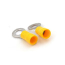 20PCS M6 Ring Insulated Wire Connector Electrical Crimp Terminal 12-10AWG Z