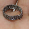 77pcs Flexible Hair Braid Rings Set Dreadlocks Hair Coil Loop Clips Assorted Kit