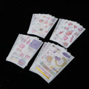 4 Sheets Constellations Stickers For Card Making Students DIY Art Crafts