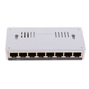 6Port SPoE Fast Switch with 2 LAN Uplink IEEE802.3/802.3u 10/100Mbps