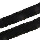 Lace Elastic Band Frilly Edge Elastic Ribbon for Clothing Sewing Trim Black
