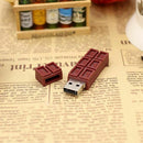 USB Stick, Assorted Models 4GB - Forma a barretta di cioccolato S9H8