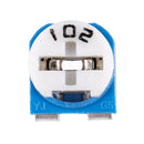 10Pcs 1K Ohm Single Turn Potentiometer Pot Variable Resistor WH06-2 E5E8