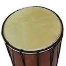 2Pcs Buffalo Leather African Wooden Drum Skin Leather Professional Percussion