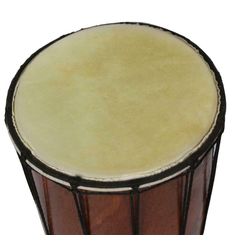 2Pcs Buffalo Leather African Wooden Drum Skin Leather Professional Percussion