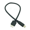 USB-C to Micro-USB, USB 3.0 Type C to Micro-B (Micro-USB) Cable in Black 25