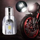 9V-80V BA20D H6 COB LED Motorcycle Headlight High/Low Beam Light Bulb lamps 12W