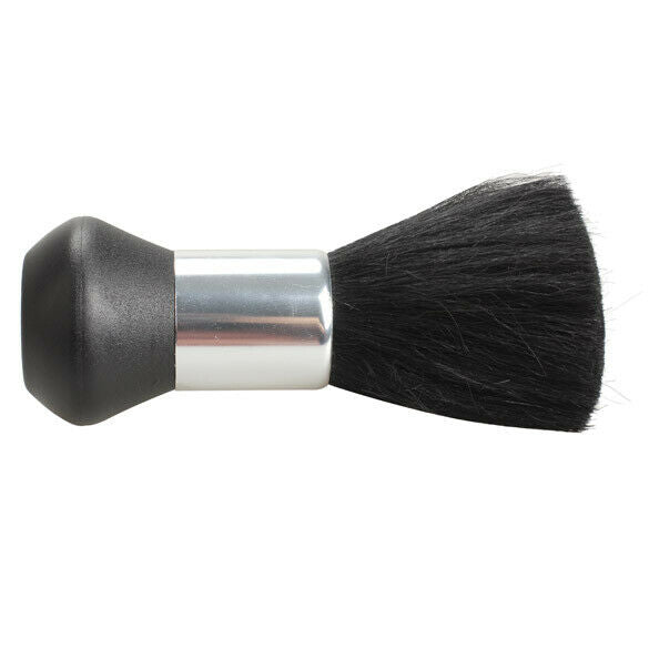 Barber Neck Duster Soft Brush Hairdressing Hair Cutting Salon Stylist Black A