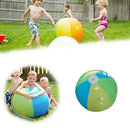 Outdoor Environmentally Friendly Pvc Water Jet Inflatable Ball Beach Splash
