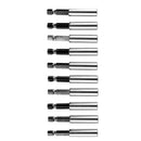 10pcs 1/4 Inch Bit Holder Screwdriver Bit Extension Bar Connecting Piece