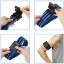 2x Fitness Gym Arm Muscle Strap Blood Flow Restriction Occlusion Traing Belt