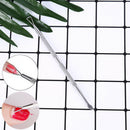 dual-ended stainless steel triangle uv gel remove cuticle pusher nail art tool Z