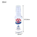Pet Oral Cleanser Breath Freshener Spray Dog Cat Oral Healthy Dental Care Y5I1