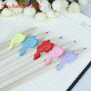5 x Kindergarten Children Beginners Corrective Grip Silicone Pen Help Fixture OZ