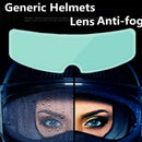 Anti Fog Film Patch Transparent For Helmet Visor Universal Motorcycle Shield
