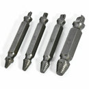 4PCS Broken Bolt Damage Screw Remover Extractor Drill Bits Easy Out Reverse Tool