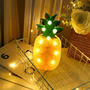 Pineapple Shape LED Night Light Battery Powered Children Bedroom Home Decor