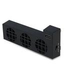 Intelligent Cooling Fan External USB Port with 3 Cool Fans System Console I
