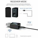 2 in 1 USB Bluetooth 5.0 Transmitter Receiver AUX Audio Adapter for TV/ R MDE