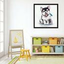 5D DIY Full Drill Diamond Painting Dog Cross Stitch Craft Kit Decor (W0045)