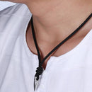 Cool Men's Bullet Pendant Link Chain Necklace Jewelry Statement Fashion Necklace