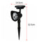 2X Solar Spot Light Outdoor Garden Lawn Landscape LED Spotlight Path Lamp MMI
