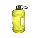75oz Gym Water Container Fitness Dumbbell Training Lifting Sports Jug,Yellow