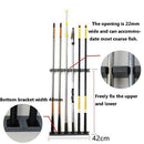 Wall Mounted Accessories 6-rod Display Fixed Fishing Rod Rack Storage Vertical