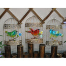 Metal Birdcage Hanging Wall Art Decor Wedding Gift Card