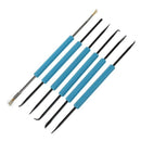Blue Hex Handle PCB Circuit Board Solder Assist Set Disassembly Tool 6 in 1 X4P6