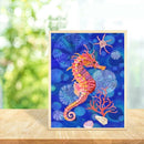 5D DIY Full Drill Diamond Painting Seahorse Cross Stitch Mosaic Craft Kits