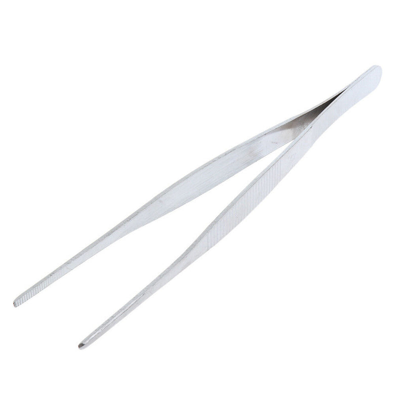 Stainless Steel Tweezers Round Head for Crafting Repairing Experiment